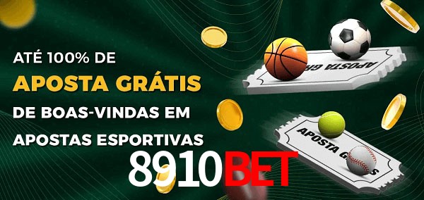 8910bet Ate 100% de Aposta Gratis