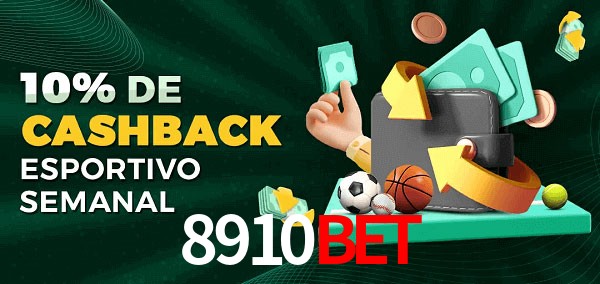 10% de bônus de cashback na 8910bet